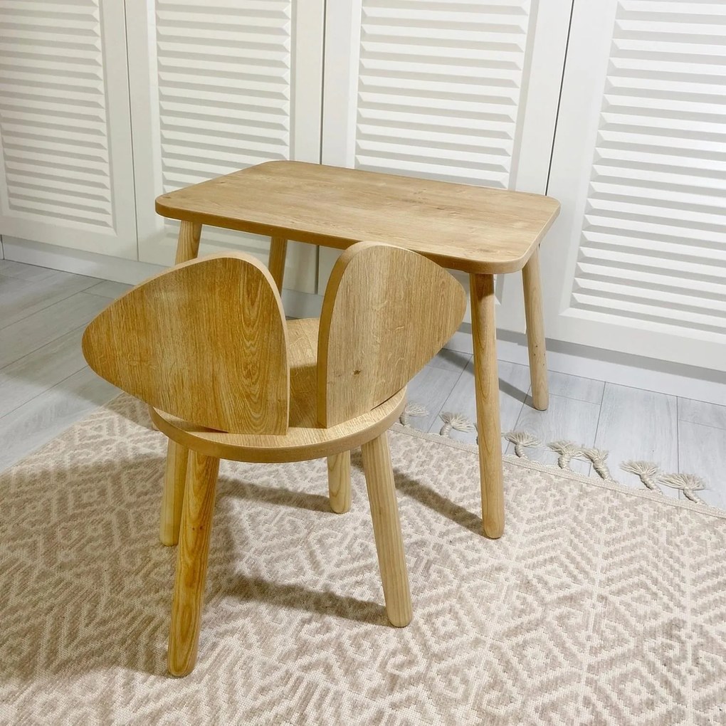 Scaun pentru copii Mikilta 1 (natural). Promo -8%. 1124210
