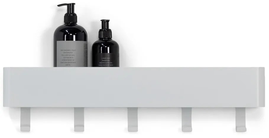 Raft pentru baie alb de montat pe perete din oțel Multi – Spinder Design