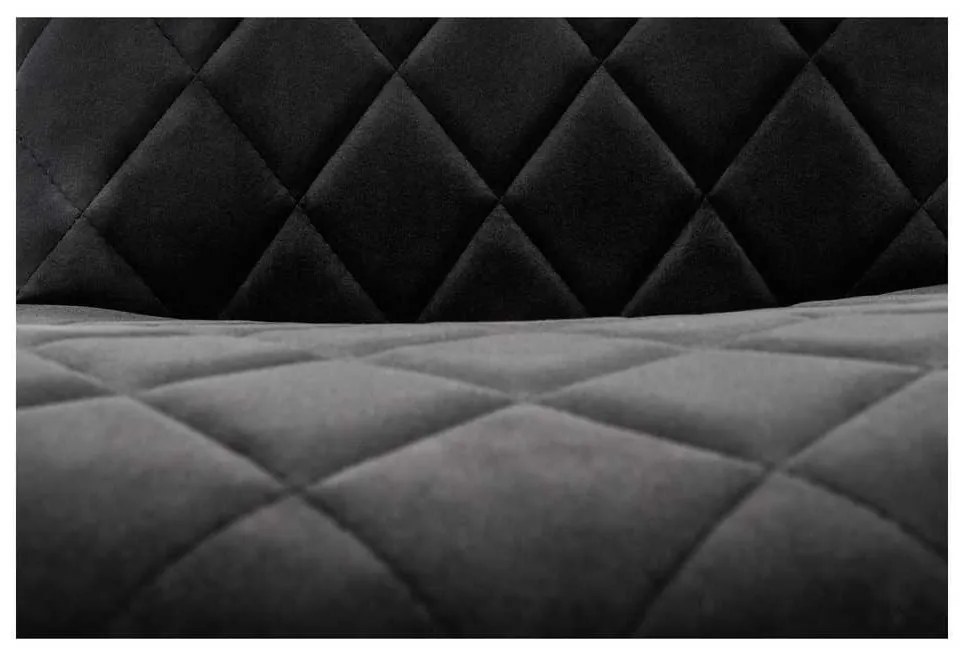 Scaun de bucătărie Sadie, negru