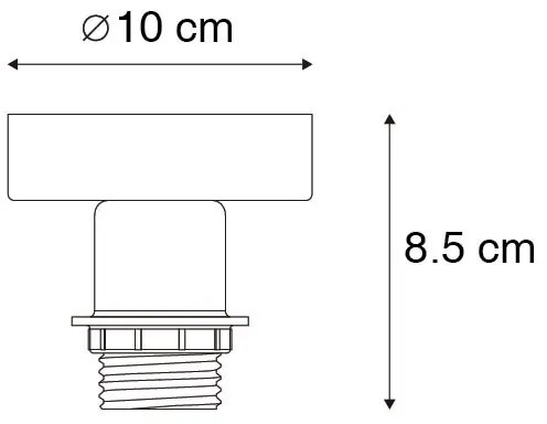 Plafonieră din oțel - Combi