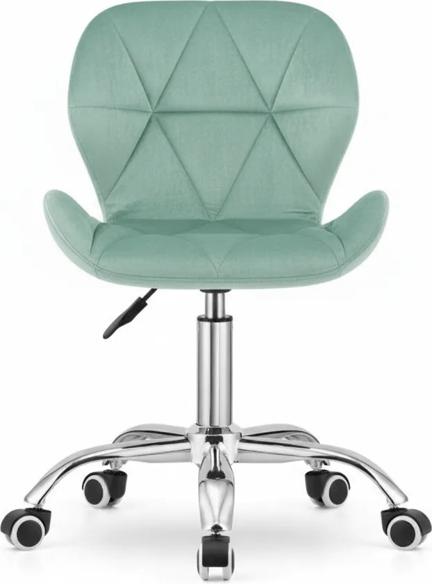Scaun de birou mentolat AVOLA VELVET