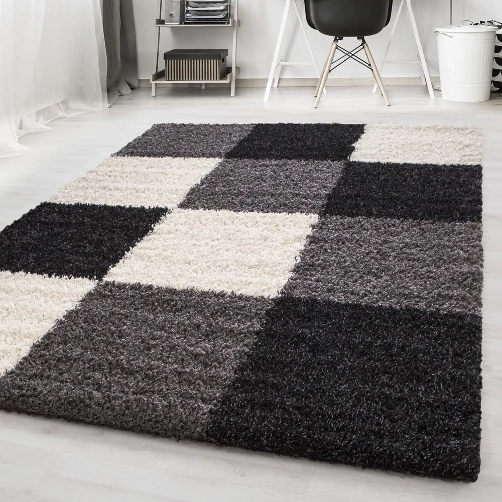 Covor negru-alb 80x150 cm Life – Ayyildiz Carpets