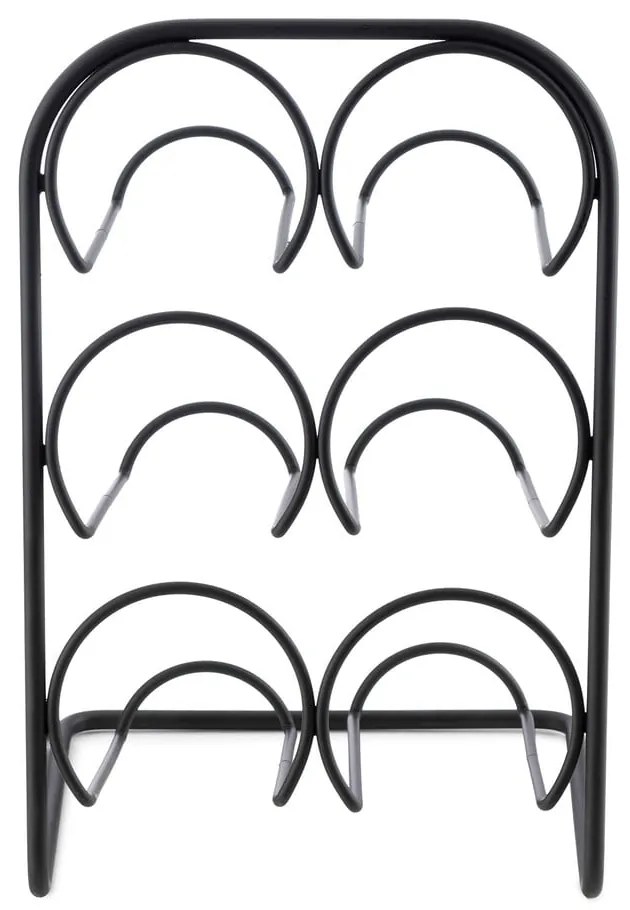 Suport pentru sticle de vin din metal număr sticle 6 – Compactor