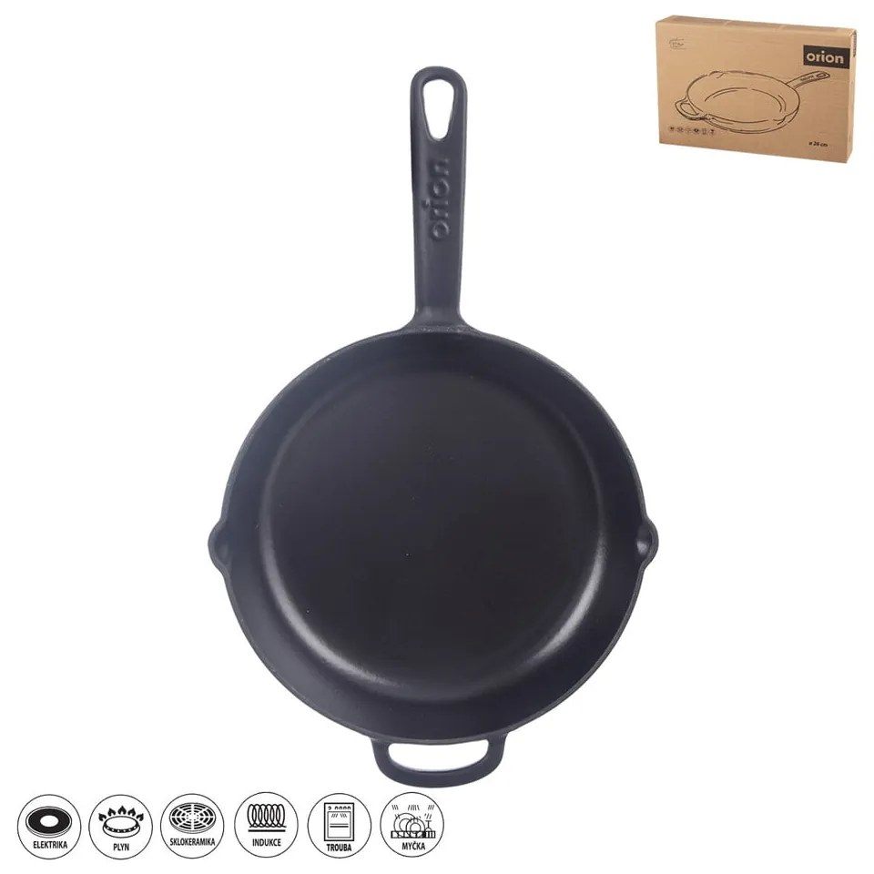 Tigaie din fontă ø 26 cm LITINA SMALT – Orion