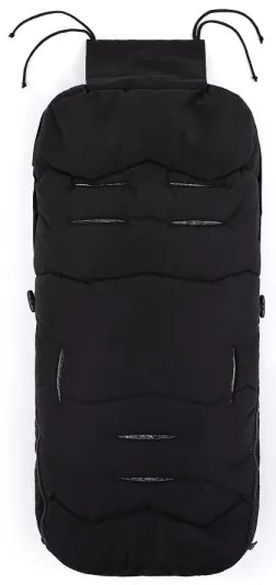 PETITE&MARS - Sac de iarnă 4în1 WARMY pentru copii, negru