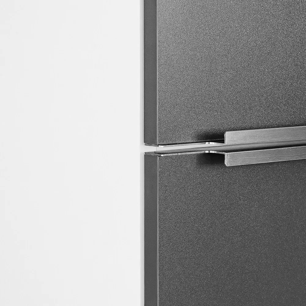 Dulap suspendat Vario Trim 35 alb-antracit