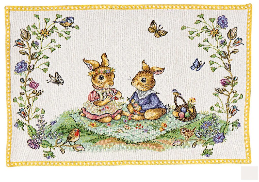 Suport farfurie de Paște cu motiv picnic, colecția Spring Fantasy - Villeroy & Boch