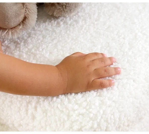 Taburet PIXI, 37 x 61 cm, alb