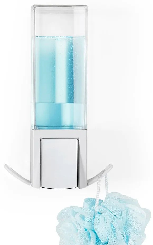 Dozator de săpun lichid alb de montat pe perete 500 ml – Compactor