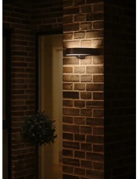Nordlux - Lampă solară de perete LED MONAY cu senzor, 5W, 5V, IP44