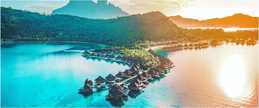 Tablou - Bora Bora (120x50 cm)