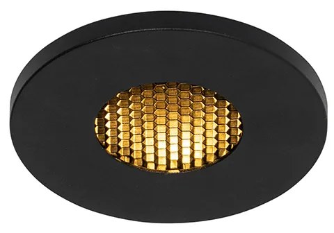 Spotlight modern îngropat negru IP54 - Shed Honey