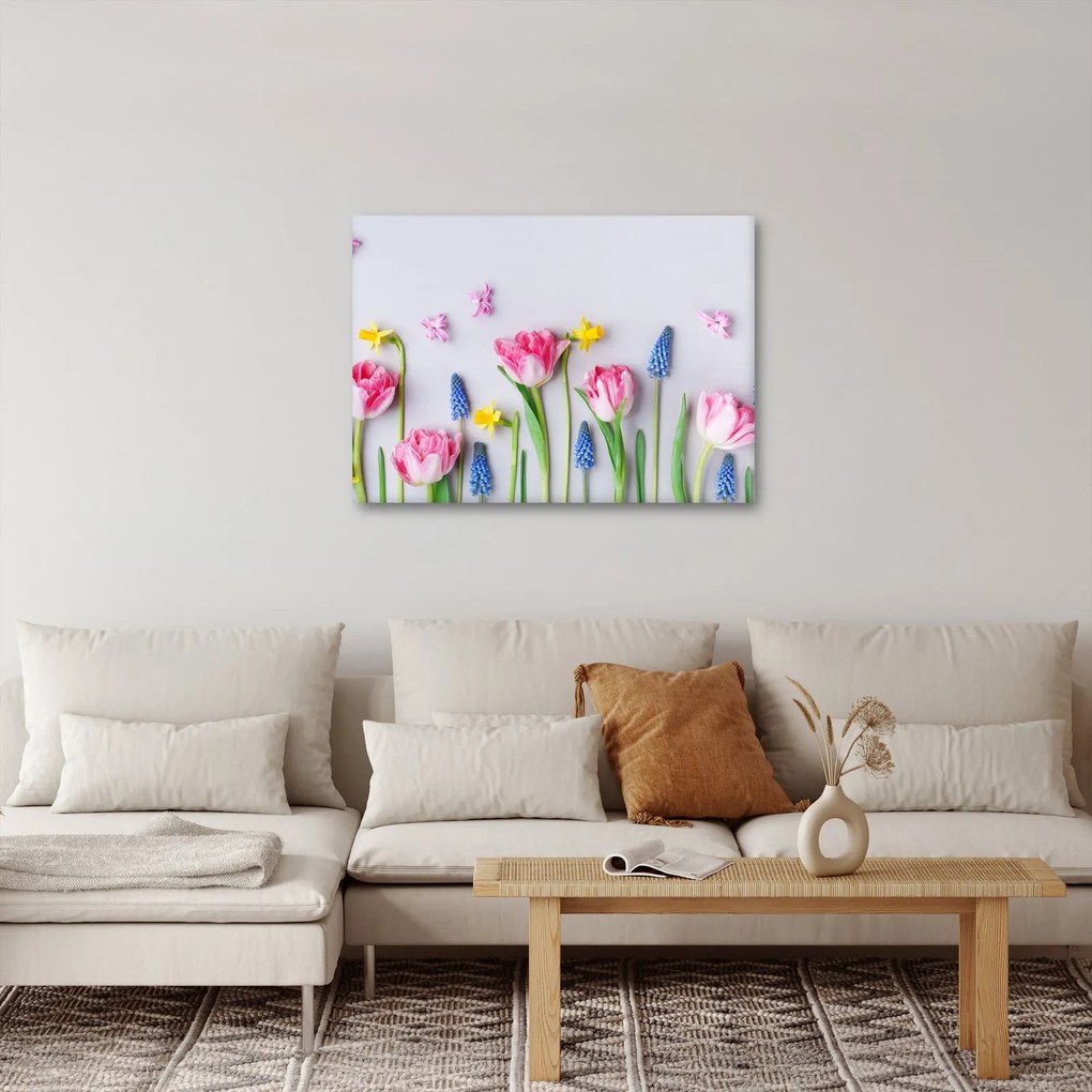 Tablou - Flori de primăvară (70x50 cm)