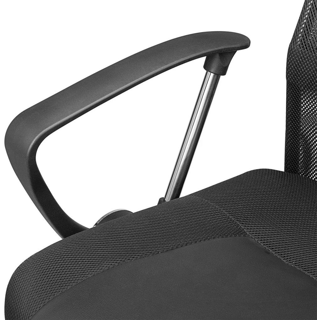 Jusky Scaun de birou Austin - negru