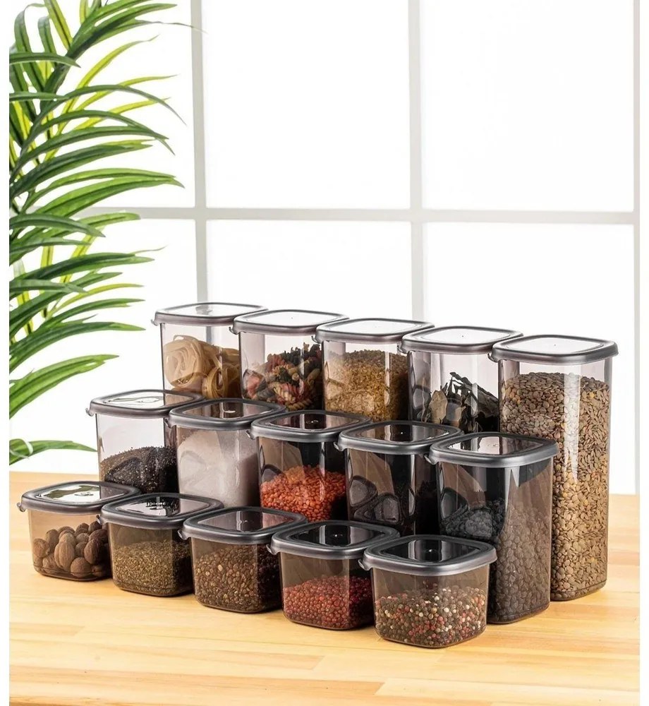 Recipiente 15 buc. pentru alimente Fresco – Hermia