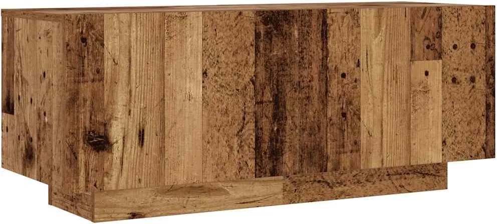 vidaXL Dulap TV, lemn vechi, 100x35x40 cm, lemn prelucrat