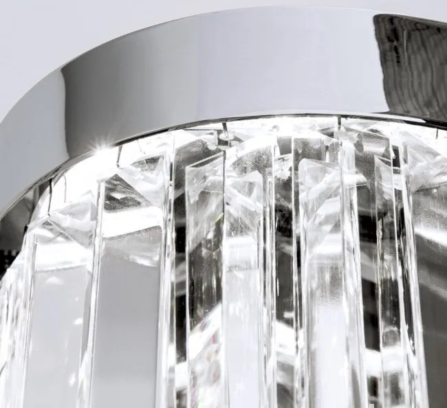 Aplica LED design LUX PRISM, chrome