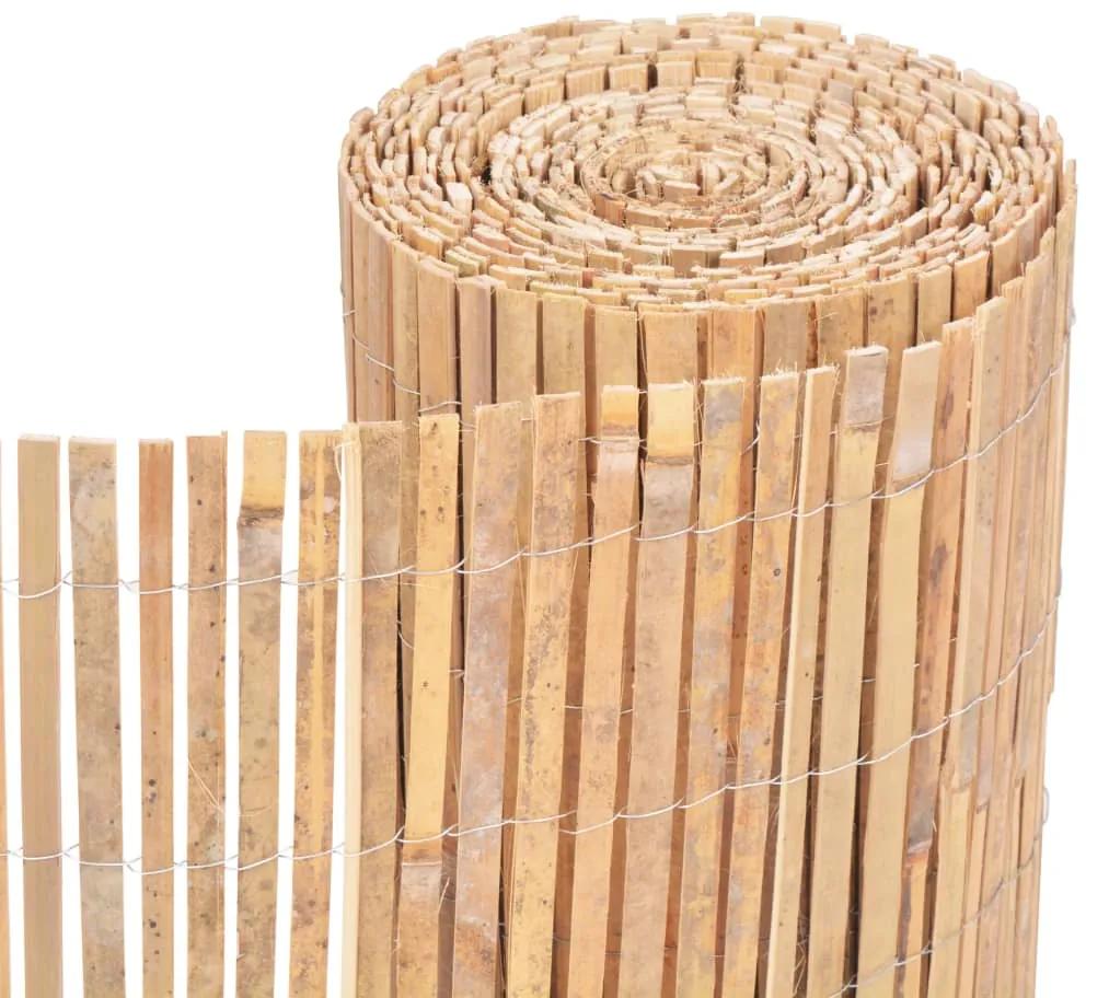 Gard din bambus, 1000 x 30 cm 1, Maro, 30 x 1000 cm