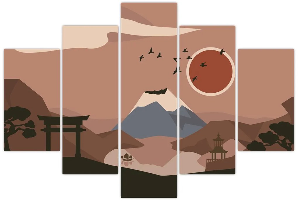 Tablou - Japonia N⁰1 (150x105 cm)
