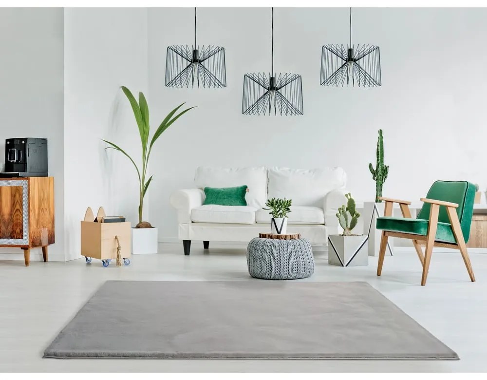 Covor Universal Fox Liso, 120 x 180 cm, gri