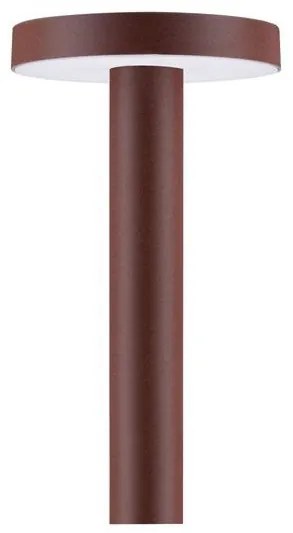 Stalp de exterior pentru terasa sau gradina, MOOD maro H-20cm