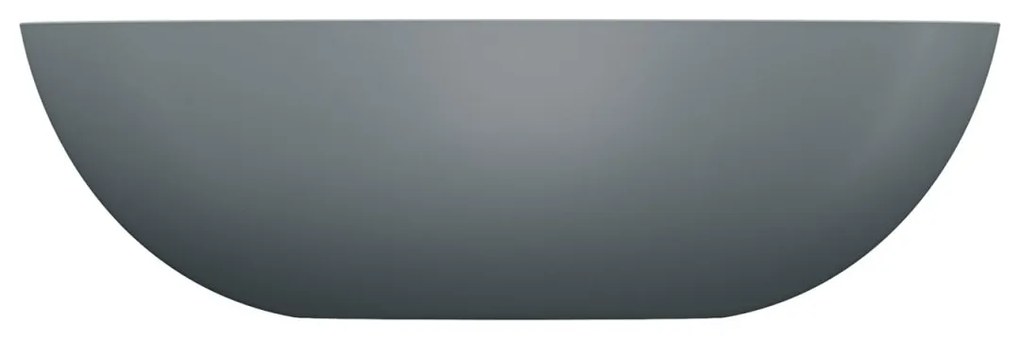 Omnires Shell M+ lavoar 50x32 cm ovale de blat gri piatra SHELL500UNAG