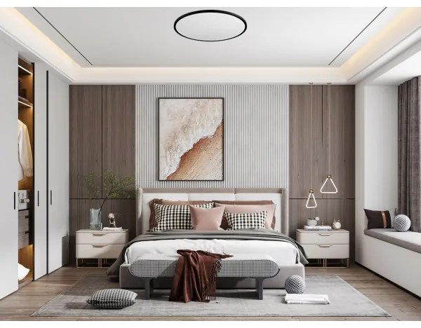 Plafonieră LED REVIT LED/24W/230V d. 30 cm negru Top Light