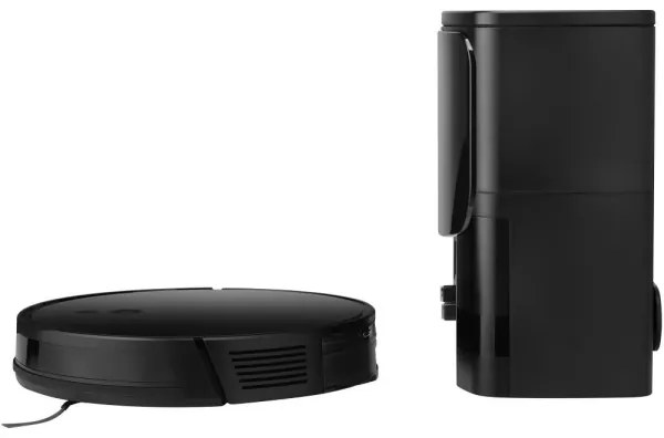 Sencor Aspirator robot 2 în 1 cu mop, 16 W, 2600 mAh, Wi‑Fi, negru, cu telecomandă inclusă