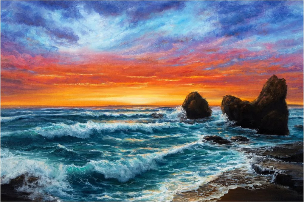 Tablou - Apus de soare (90x60 cm)