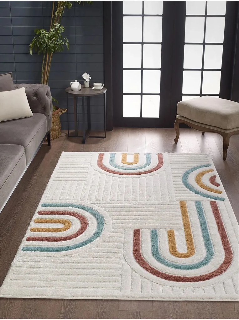Covor Conceptum Hypnose 80/300 cm, Culoare: Multicolor