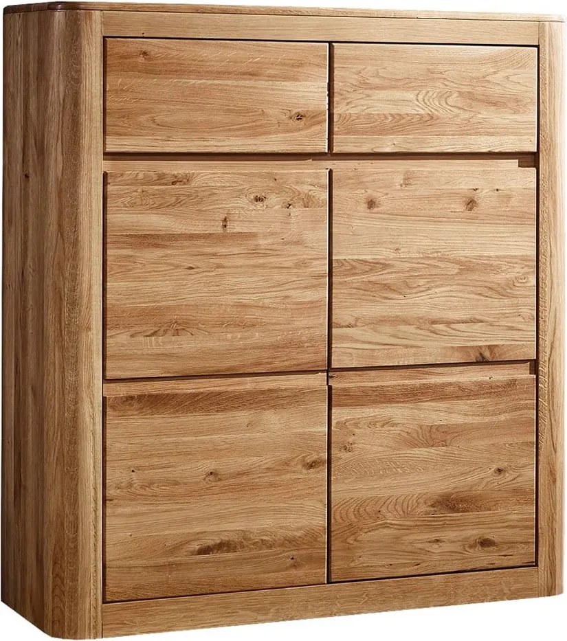 Dulap stejar masiv Pantofi Dotti, 100 × 37 × 111 cm