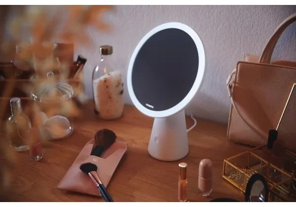 Philips Oglindă cosmetică reglabilă cu LED, 4,5W, 5V, seria MIRROR LED