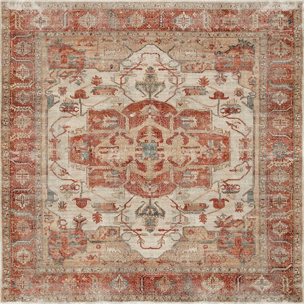 Covor, Eexfab451, 80x300 cm, Multicolor