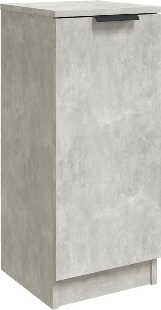 vidaXL Dulap, gri beton, 30x30x70 cm, lemn compozit