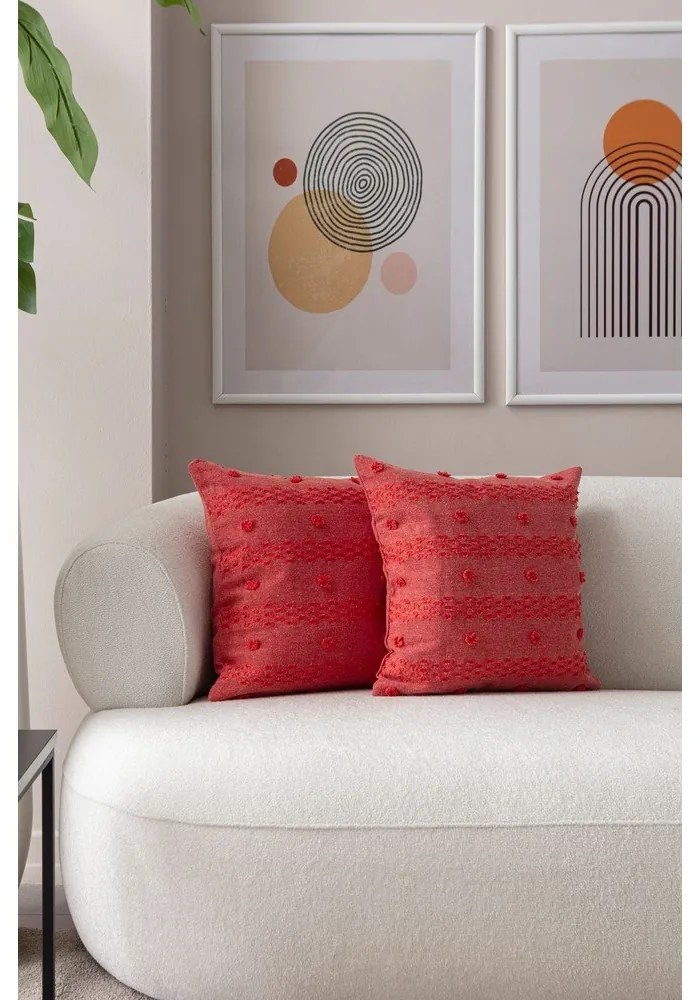 Fețe de pernă 2 buc. 43x43 cm Tuffet – Mioli Decor