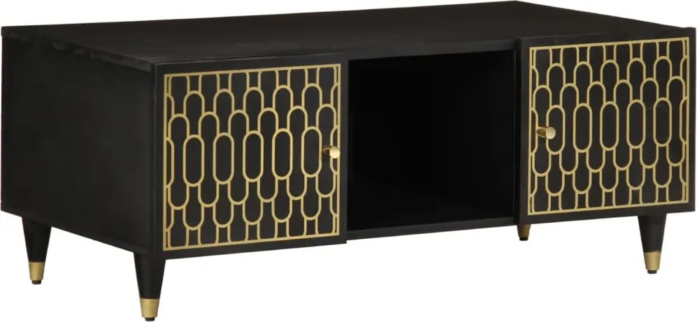 vidaXL Măsuță de cafea, 100x54x40 cm, lemn masiv de mango