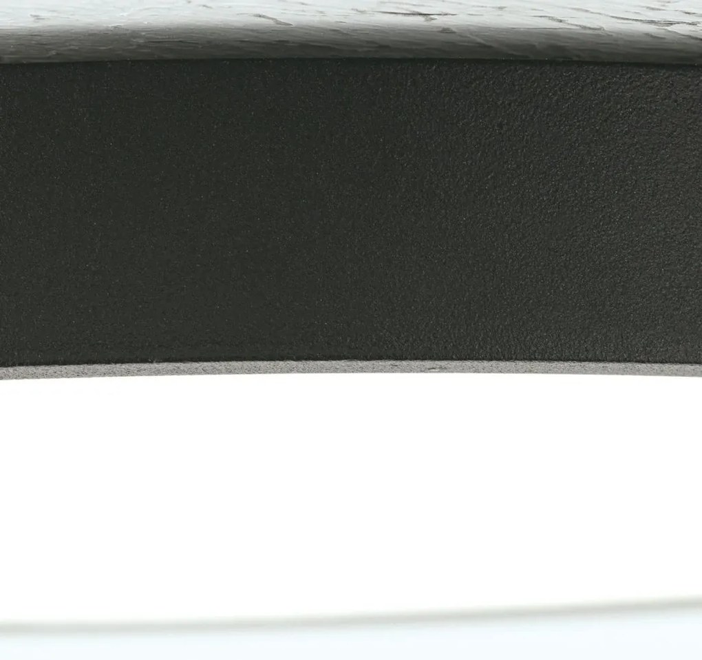 Mini Plafoniera LED design slim BULLY D-14cm negru
