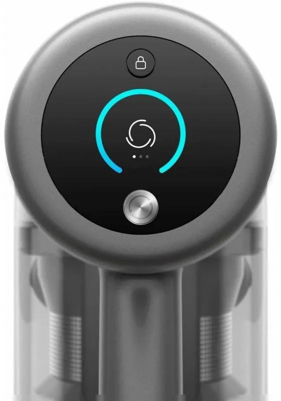 Aspirator vertical Dreame V11 VVN6, 450W, 150AW, 25000Pa, 125000 rpm, 0.5 l, 3 moduri, 90 min, OLED, HEPA, Indicatori, Gri/roșu