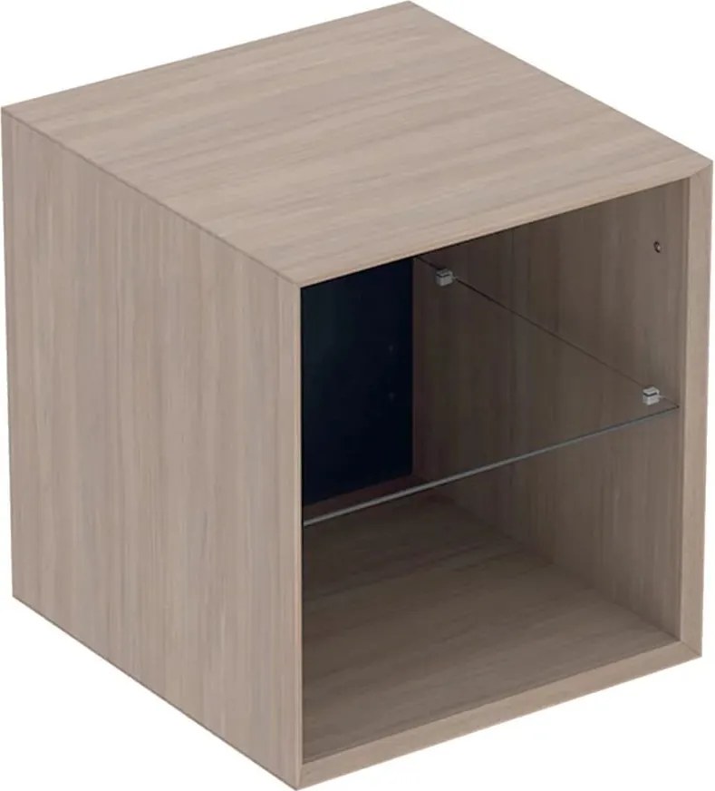 Dulap mediu suspendat Geberit One stejar bej 45 cm