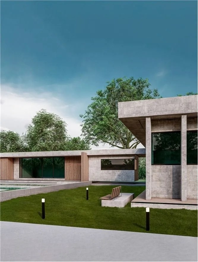 Stalp de exterior cu tarus pentru terasa sau gradina, PAUL H-60cm
