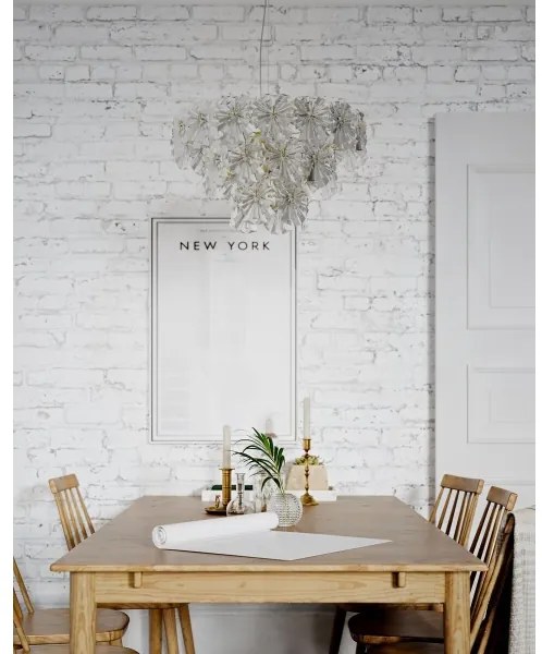 ByRydens LORRAINE 4202440-7002 - candelabru suspendat pe cablu, 5xE14/8W/230V