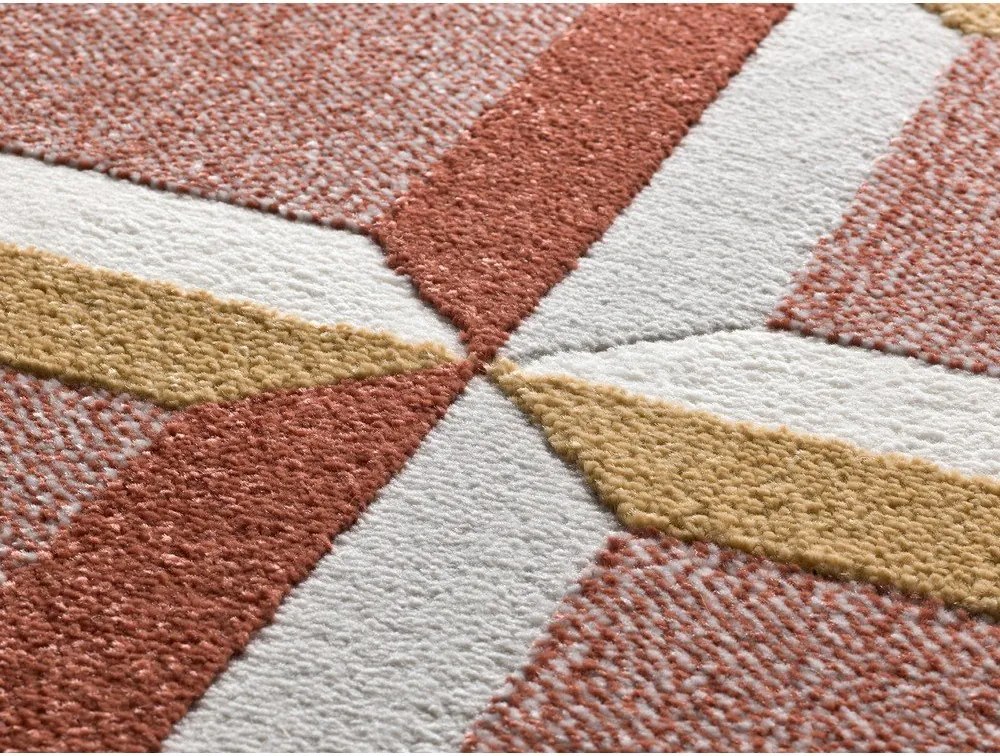 Covor teracotă 133x190 cm Amara – Universal