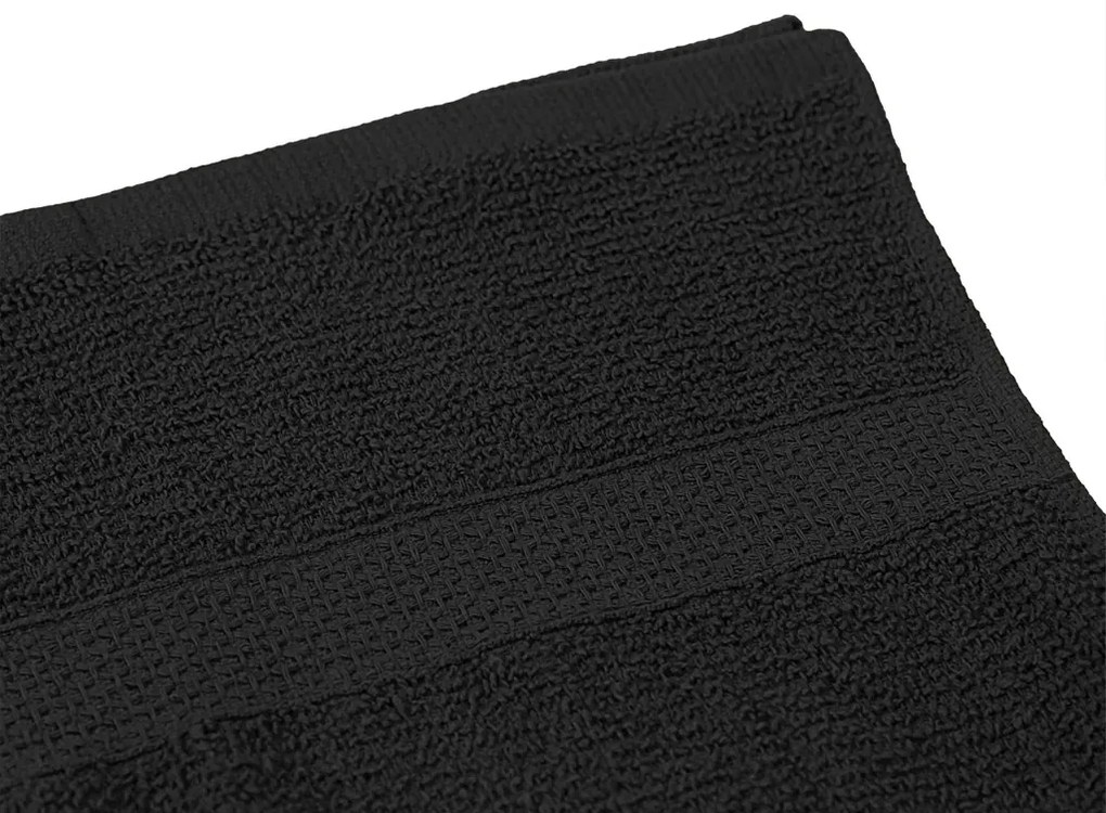 Prosop de baie BASIC ONE negru