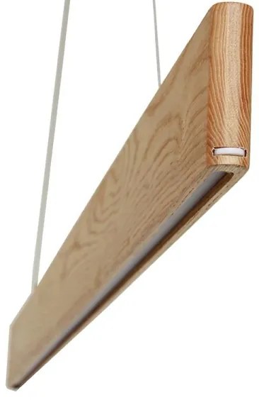 Lustră LED pe cablu LED/22W/230V 4000K 120 cm frasin/lemn masiv