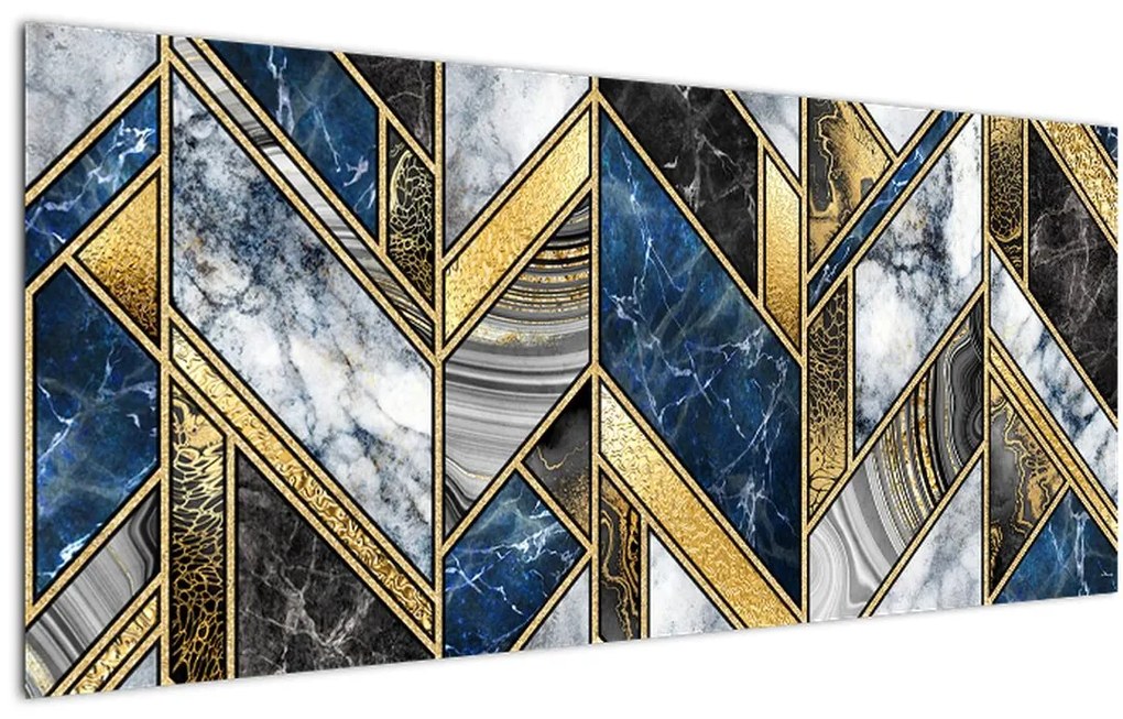 Tablou abstracției artistice (120x50 cm)