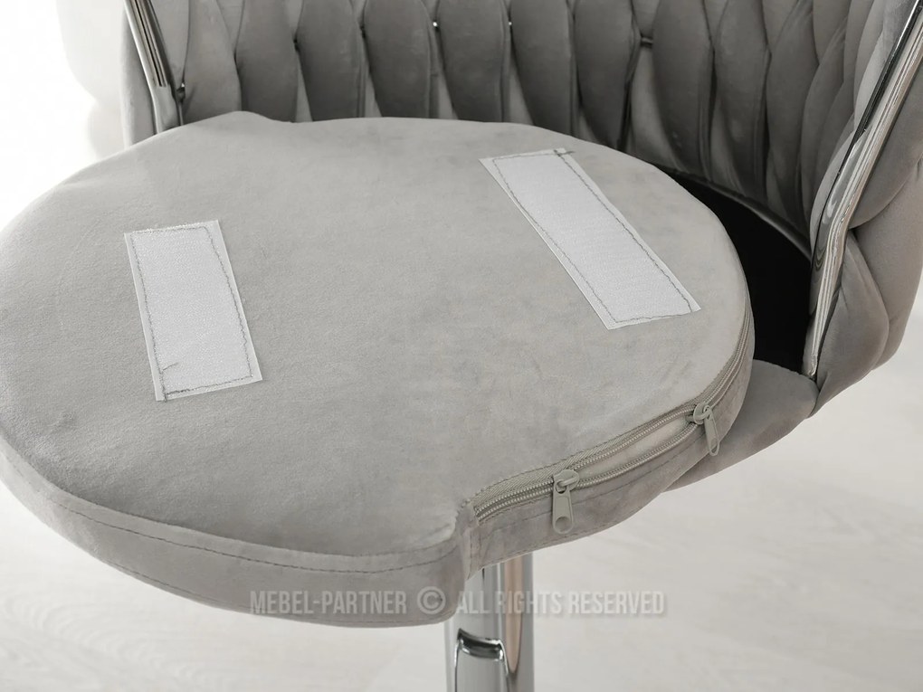 Scaun Adel (gri + chom). 1110644
