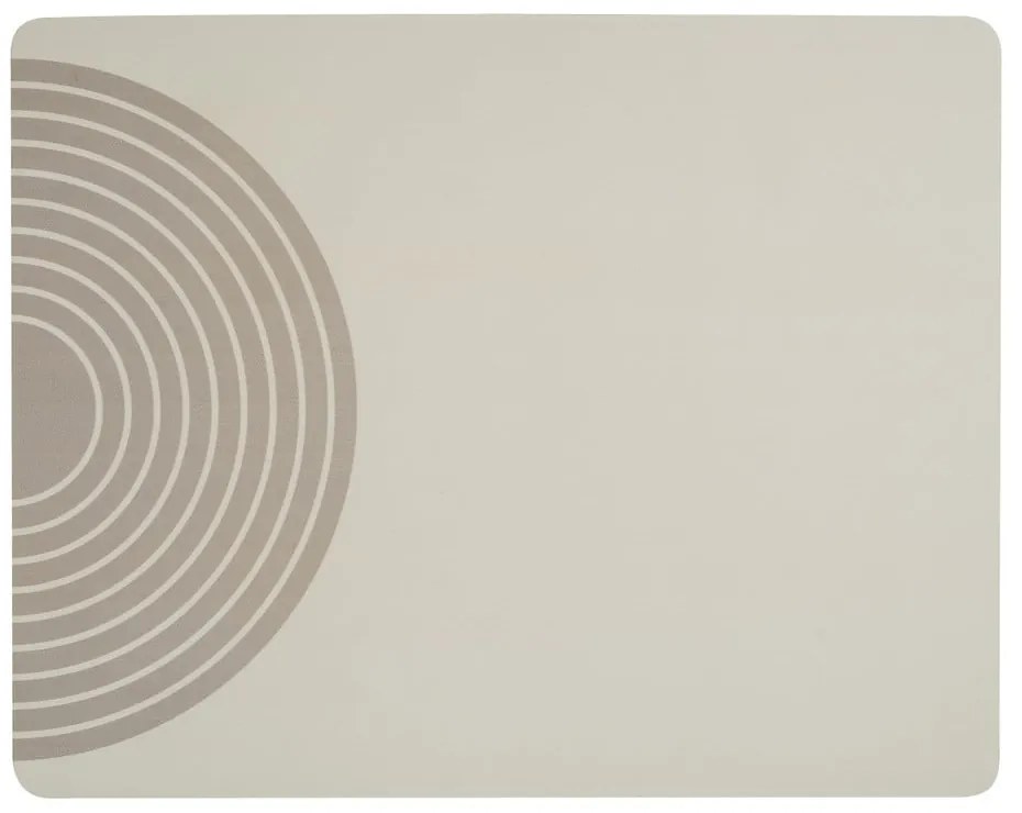 Scurgător de vase bej din cauciuc 50x40 cm Dima – Wenko