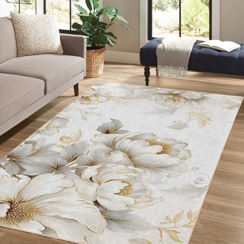 Covor crem lavabil 160x230 cm Soft and Gentle – Mila Home