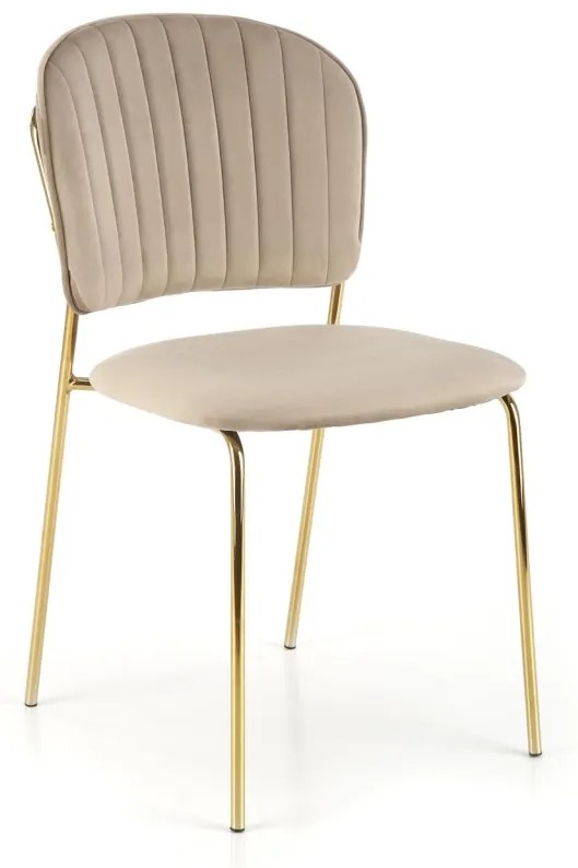 Scaun K499 velvet bej