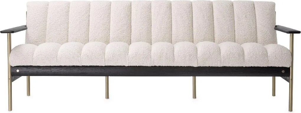 Canapea eleganta design LUX Elan, Boucle crem